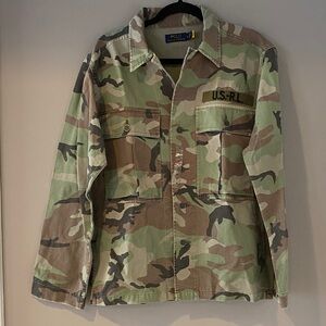 Ralph Lauren Camouflage Military Jacket